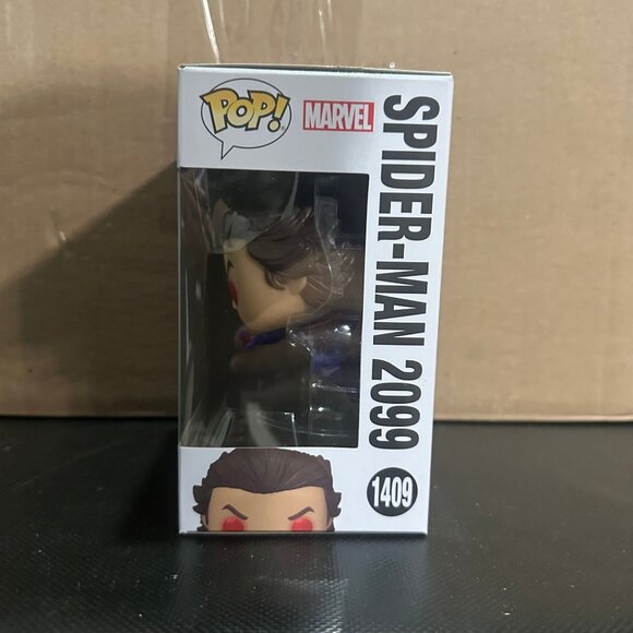 Funko POP! Marvel Spider-Man Across The Spiderverse Spider-Man 2099 #1409! - Picture 3 of 7